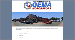 Desktop Screenshot of gema-motorsport.de